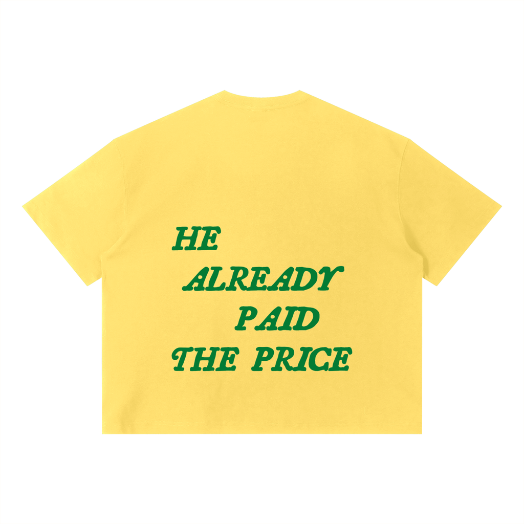 "Fathers Tab" Unisex Boxy T-Shirt