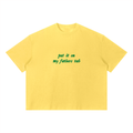 "Fathers Tab" Unisex Boxy T-Shirt